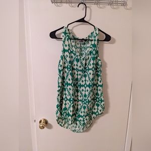 Kavu Green Blouse with open back